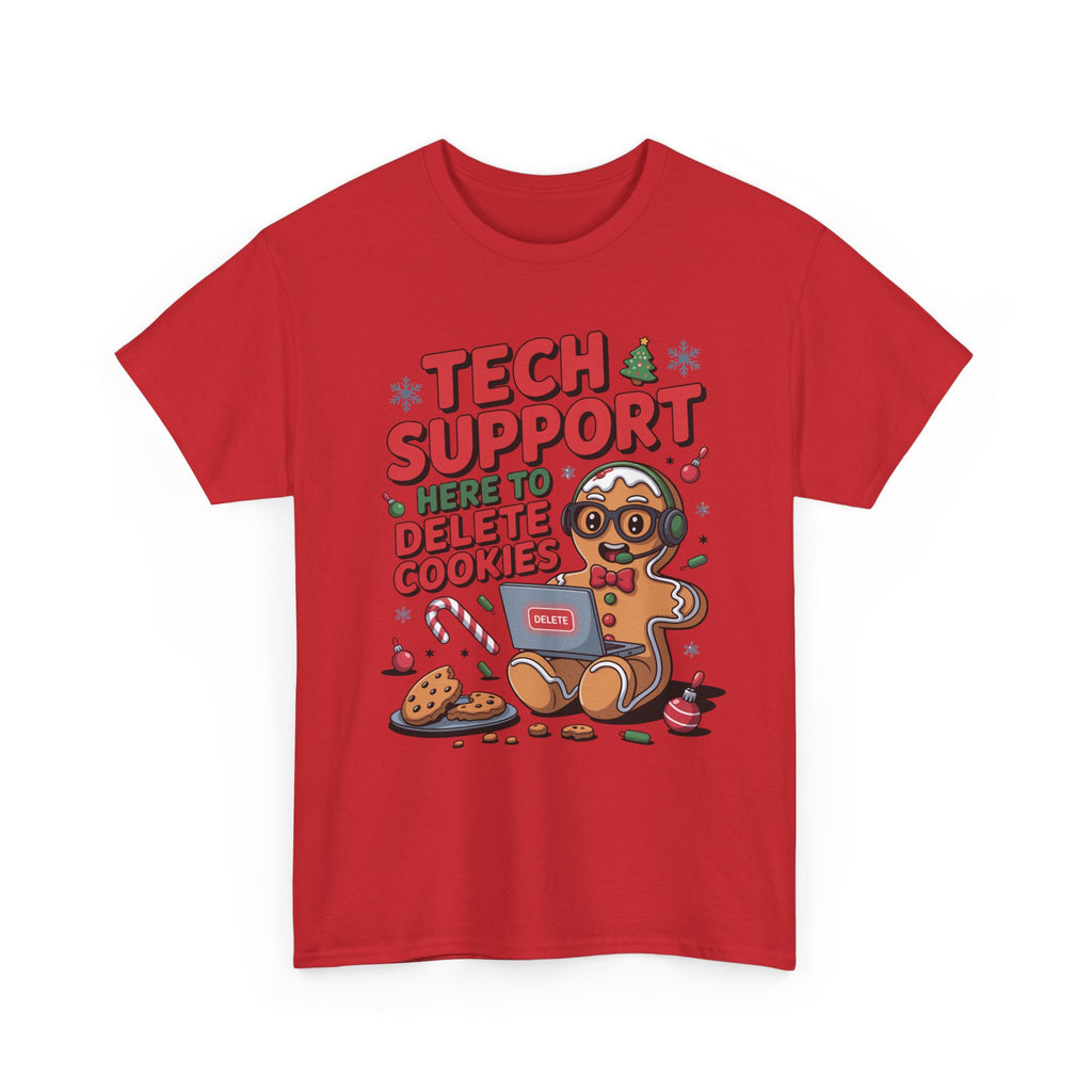 Gingerbread Tech Support Tee