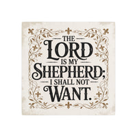 Comforting Vintage Scripture The Lord Is My Shepherd