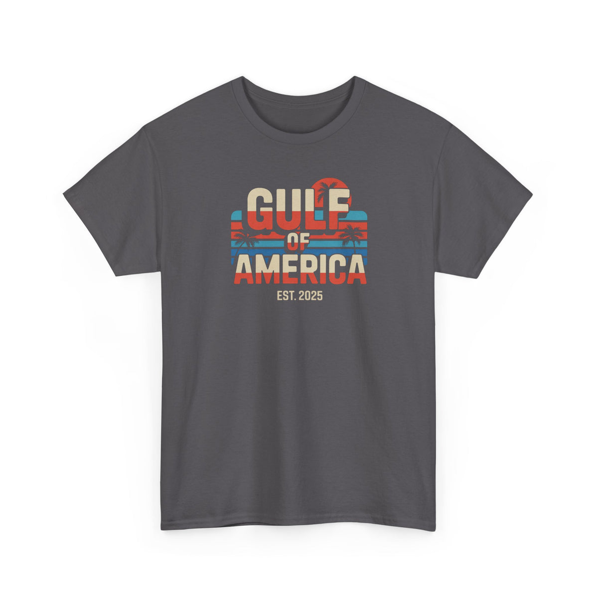 Gulf Sunset Retro Tee