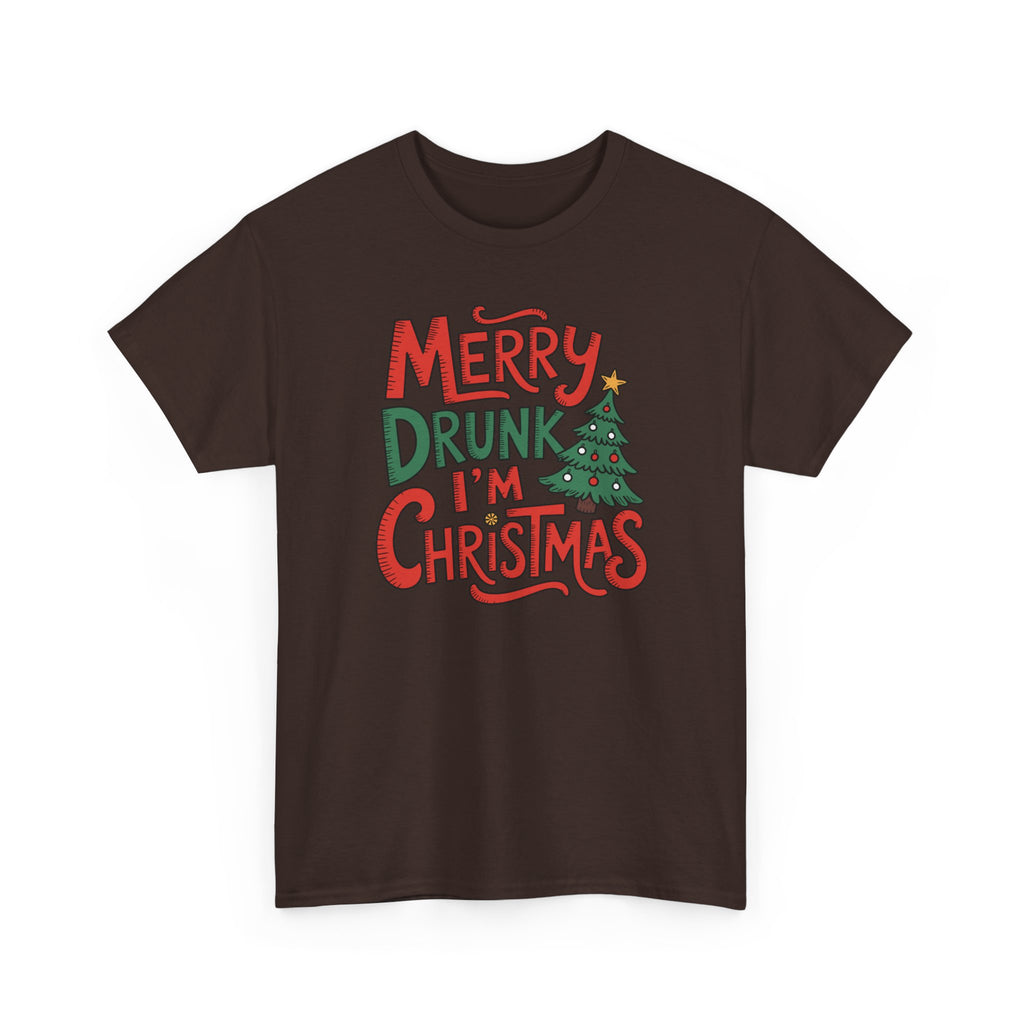Tipsy Merry Christmas Tee