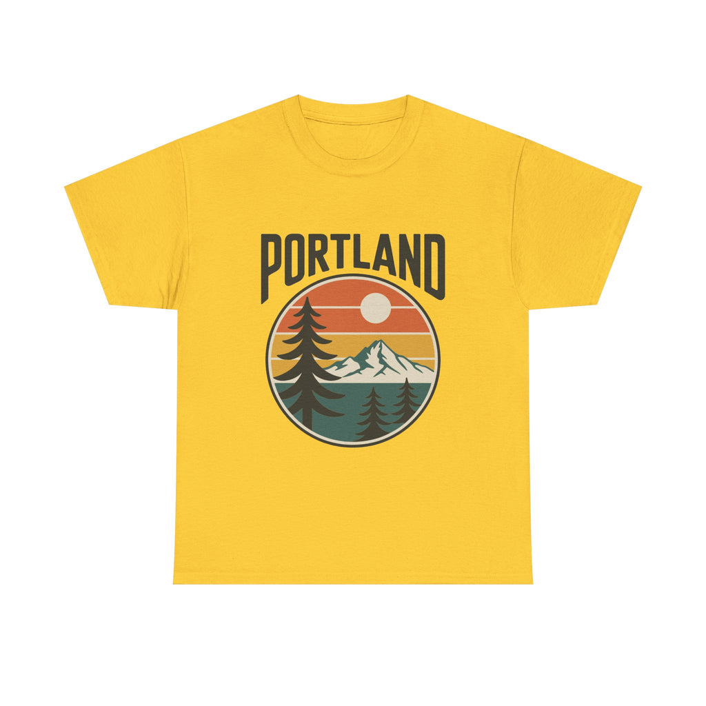 Rose City Retro Sunset Tee