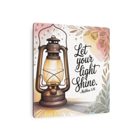 Let Your Light Shine Inspirational Lantern Wall Art