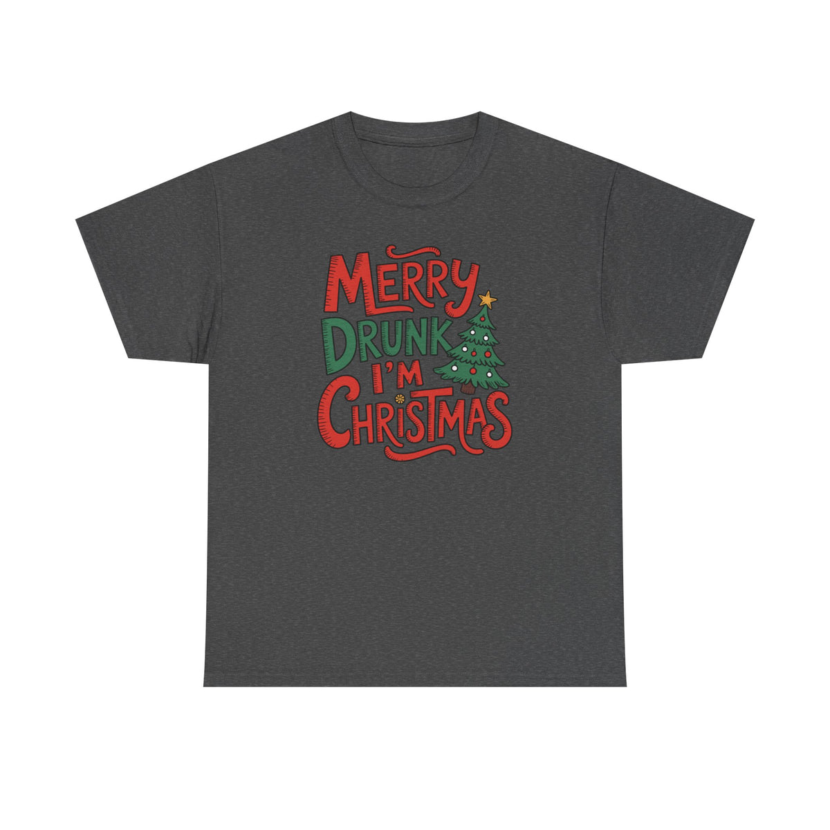 Tipsy Merry Christmas Tee