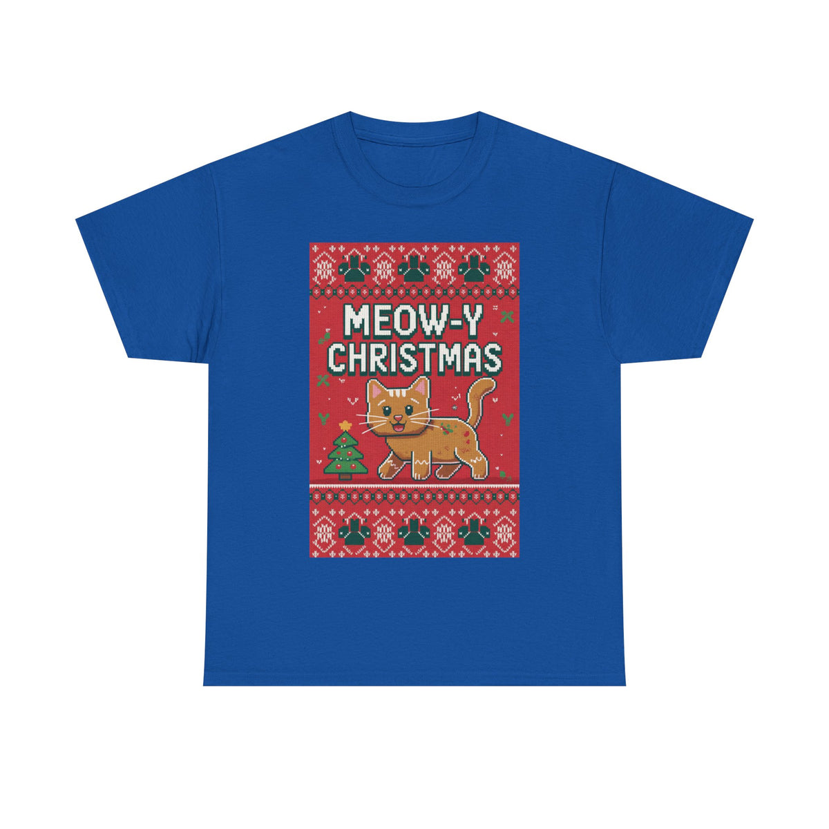 Meowy Christmas Cat Sweater