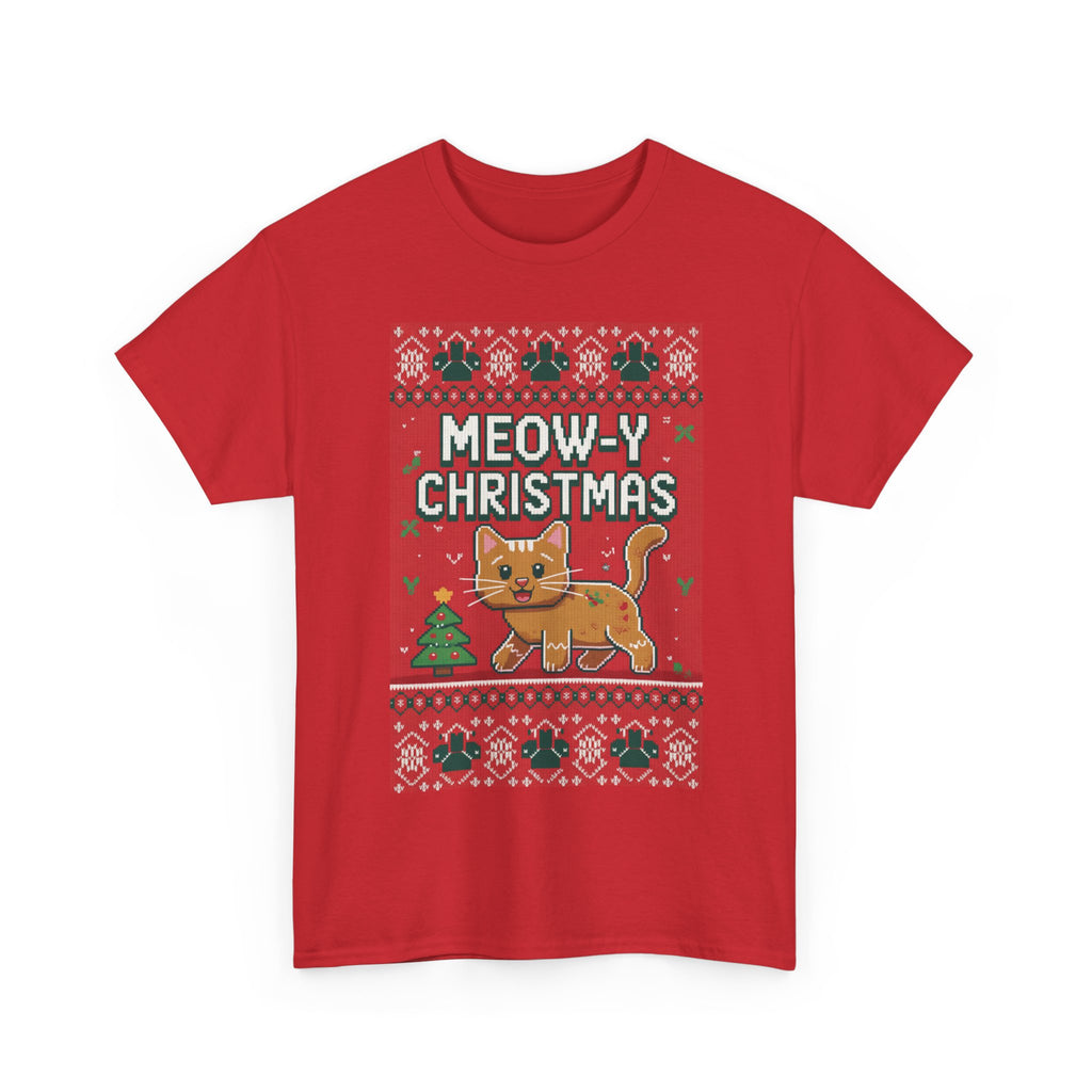 Meowy Christmas Cat Sweater