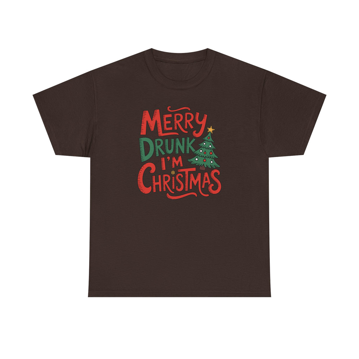 Tipsy Merry Christmas Tee