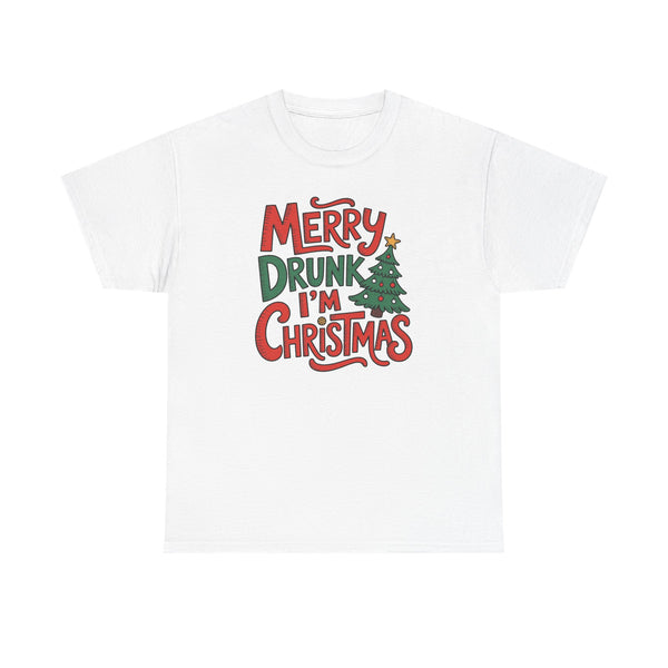 Tipsy Merry Christmas Tee