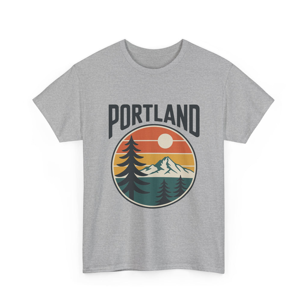 Rose City Retro Sunset Tee