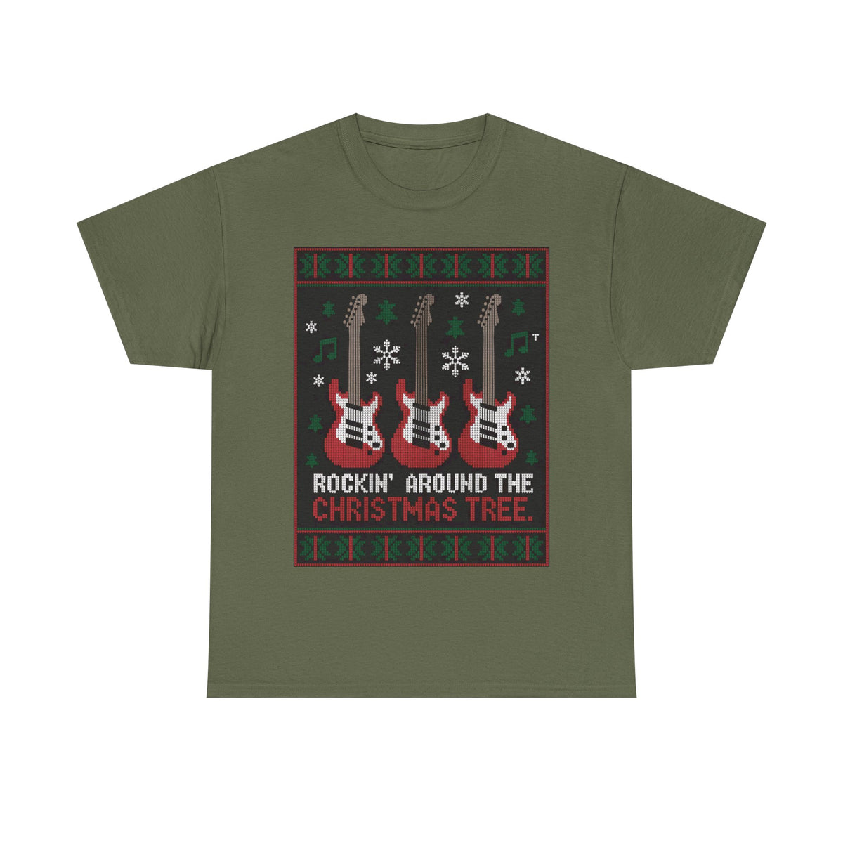 Rockin' Holiday Guitar Sweater