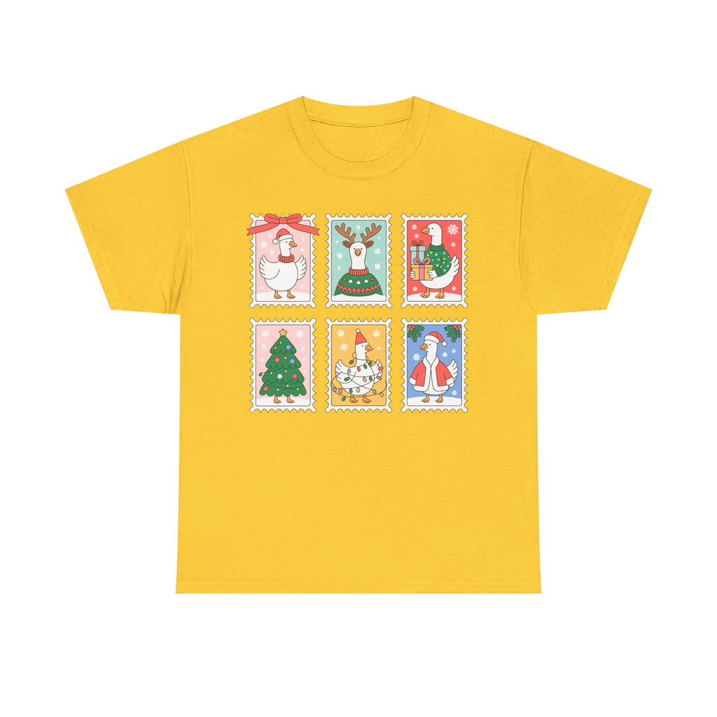 Festive Goose Stamp Tee