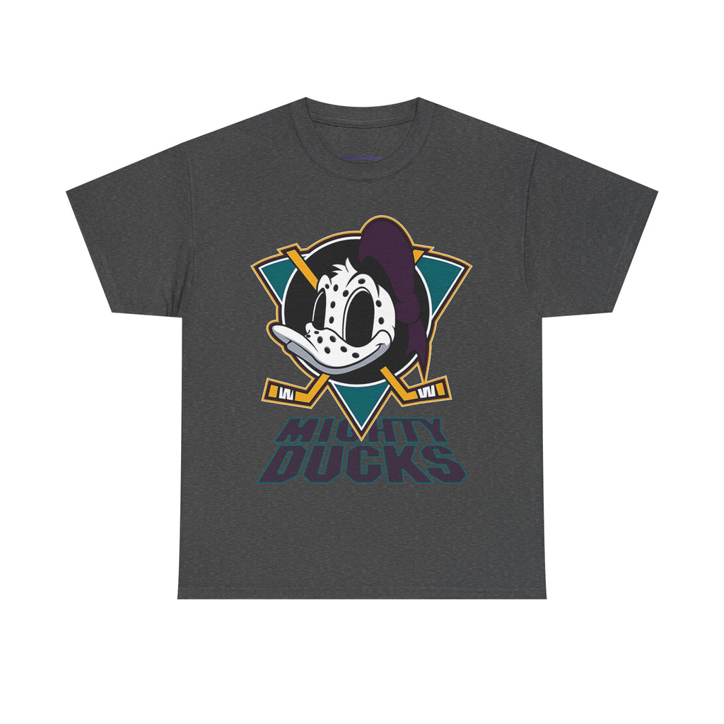 Mighty Ducks Purple Letters Premium T-Shirt