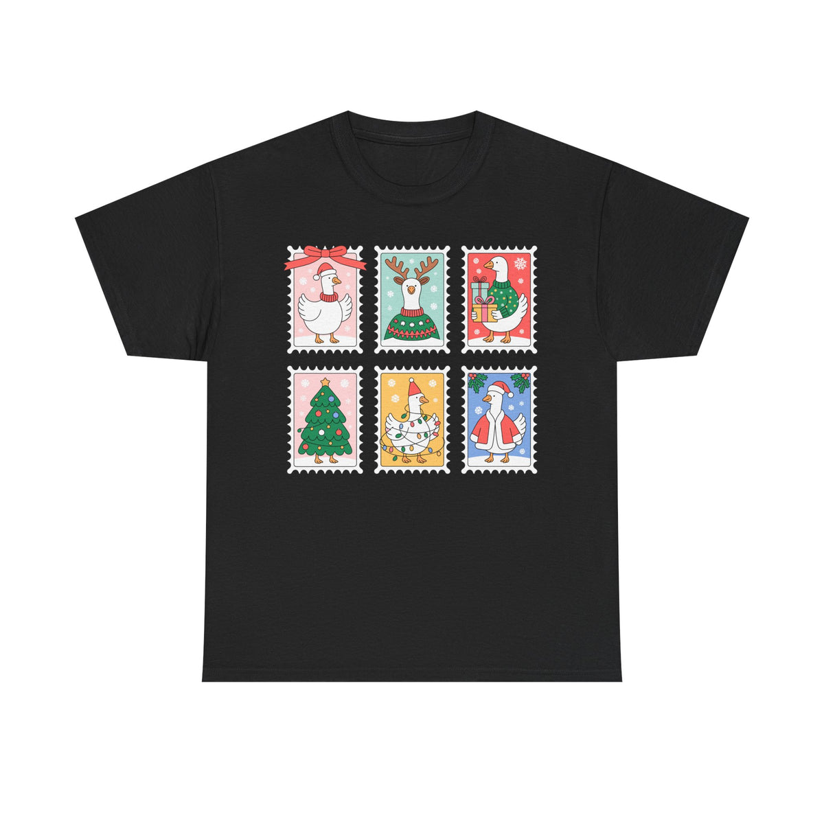 Festive Goose Stamp Tee