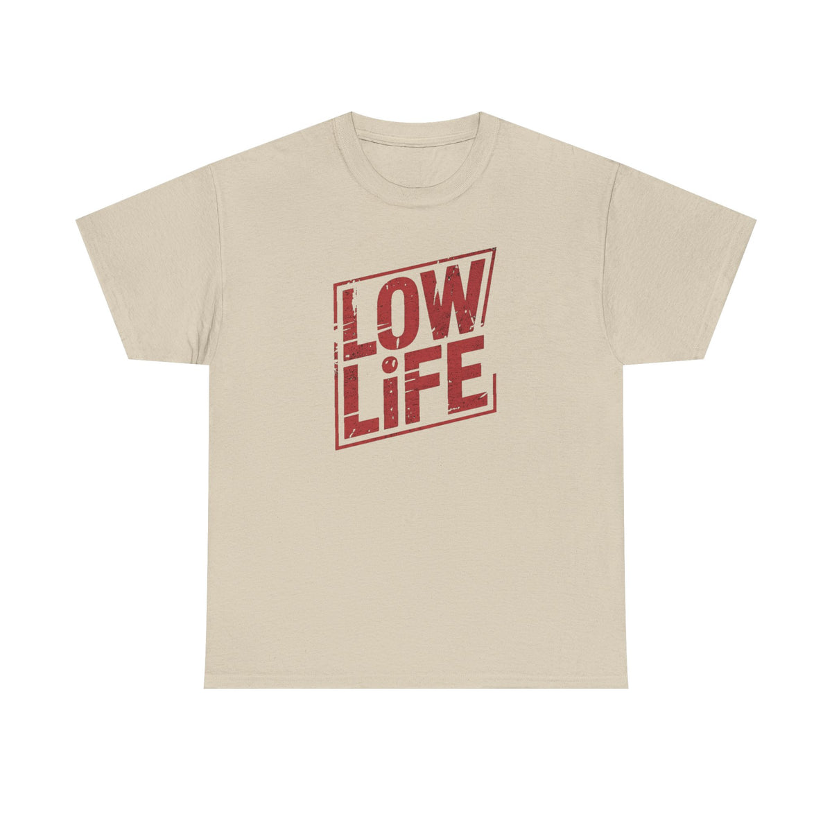 Low Vibe Distressed Tee