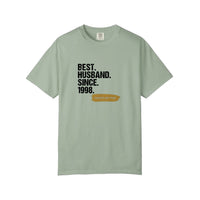 Comfort Colors® best_husband_dark print Tee — Bay