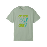 Comfort Colors® Cat Mom Club Tee — Bay
