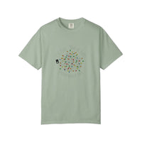 Comfort Colors® I'm Fine This Is Fine Christmas Lights Tee — Bay