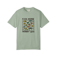 Comfort Colors® Fish More Worry Less Tee — Bay