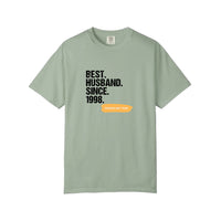 Comfort Colors® best_husband_dark print Tee — Bay