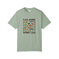 Comfort Colors® Fish More Worry Less Tee — Bay
