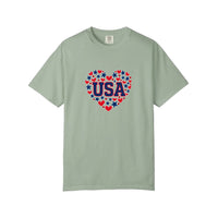Comfort Colors® USA Hearts And Stars Tee — Bay