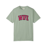 Comfort Colors® Wife Varsity Arch Tee — Bay
