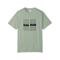 Comfort Colors® Dog Mom Retro Stack Tee — Bay
