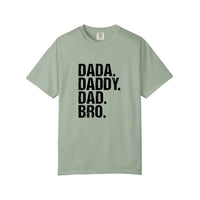 Comfort Colors® Dada Daddy Dad Bro Tee — Bay