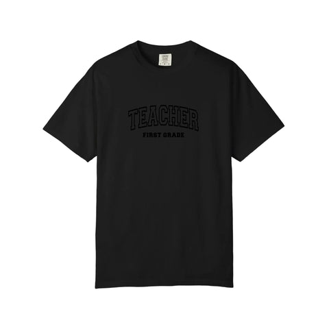 Comfort Colors® First Grade Teacher Varsity Tee