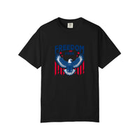 Comfort Colors® Freedom Not Free Eagle Tee — Black
