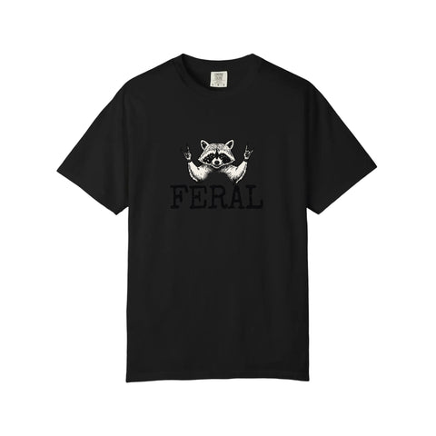 Comfort Colors® Feral Raccoon Rock Hands Tee