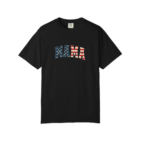 Comfort Colors® Stars And Stripes Mama Tee
