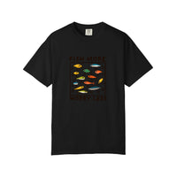 Comfort Colors® Fish More Worry Less Tee — Black