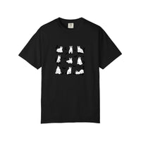 Comfort Colors® Ghost Cats Under Sheets Tee — Black