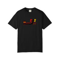 Comfort Colors® German Soccer Retro Badge Tee — Black