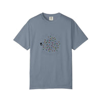 Comfort Colors® I'm Fine This Is Fine Christmas Lights Tee — Blue Jean