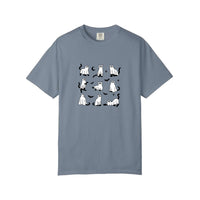 Comfort Colors® Ghost Cats Under Sheets Tee — Blue Jean