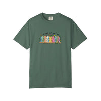 Comfort Colors® It's A Good Day To Read A Book Tee — Blue Spruce