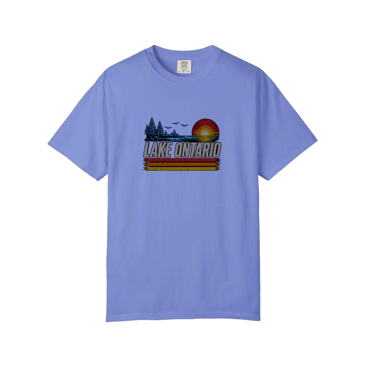Comfort Colors® Lake Ontario Retro Sunset Tee