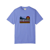 Comfort Colors® Lake Ontario Retro Sunset Tee — Flo Blue
