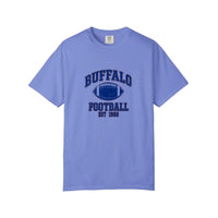 Comfort Colors® Buffalo Football Est 1960 Tee — Flo Blue