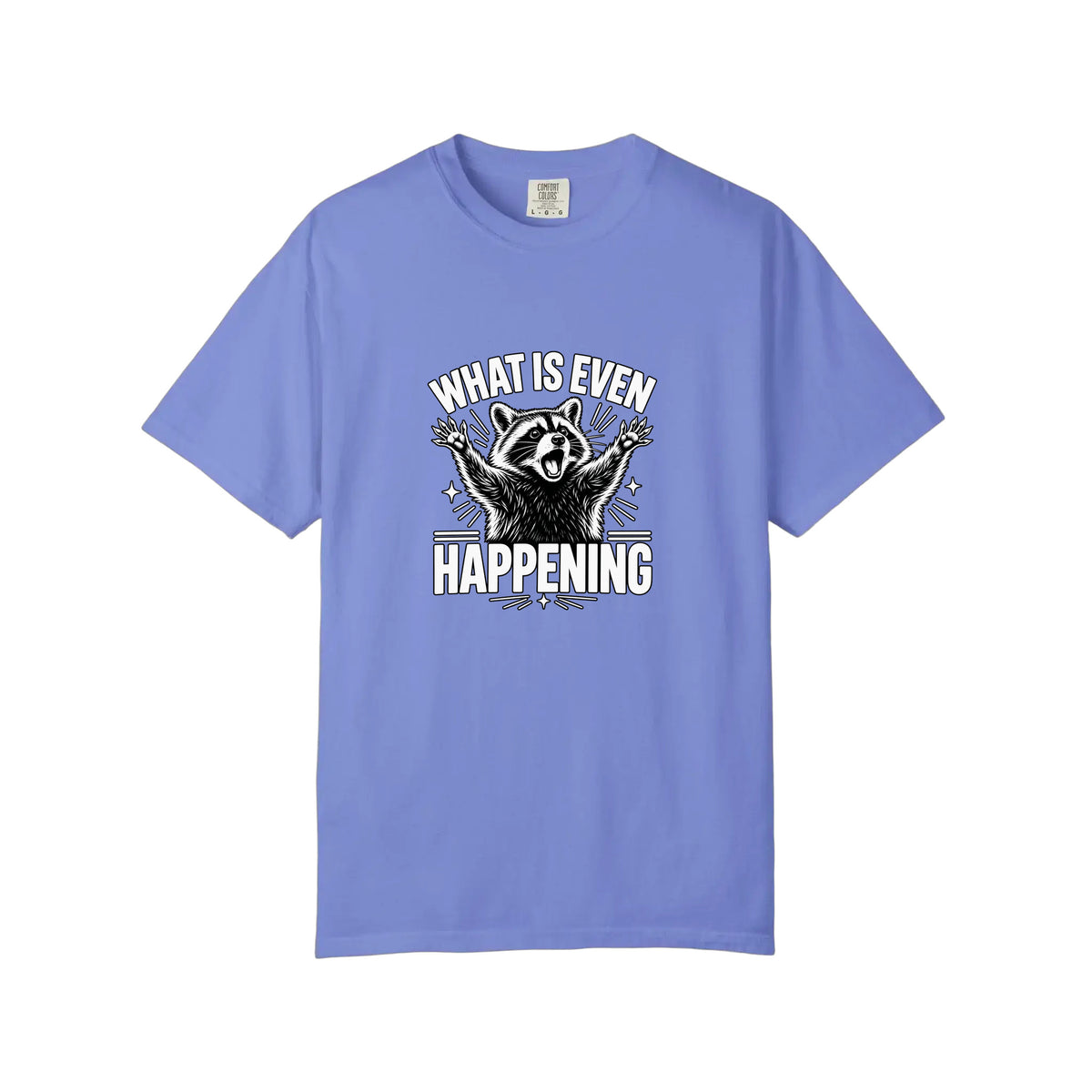 Comfort Colors® What Is Even Happening Raccoon Tee