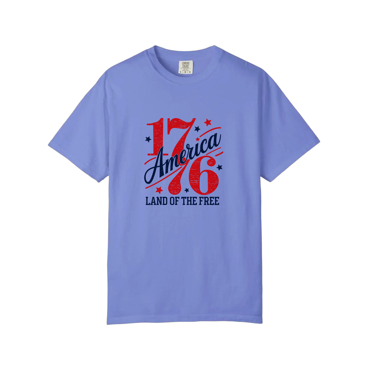 Comfort Colors® America 1776 Land Of The Free Tee