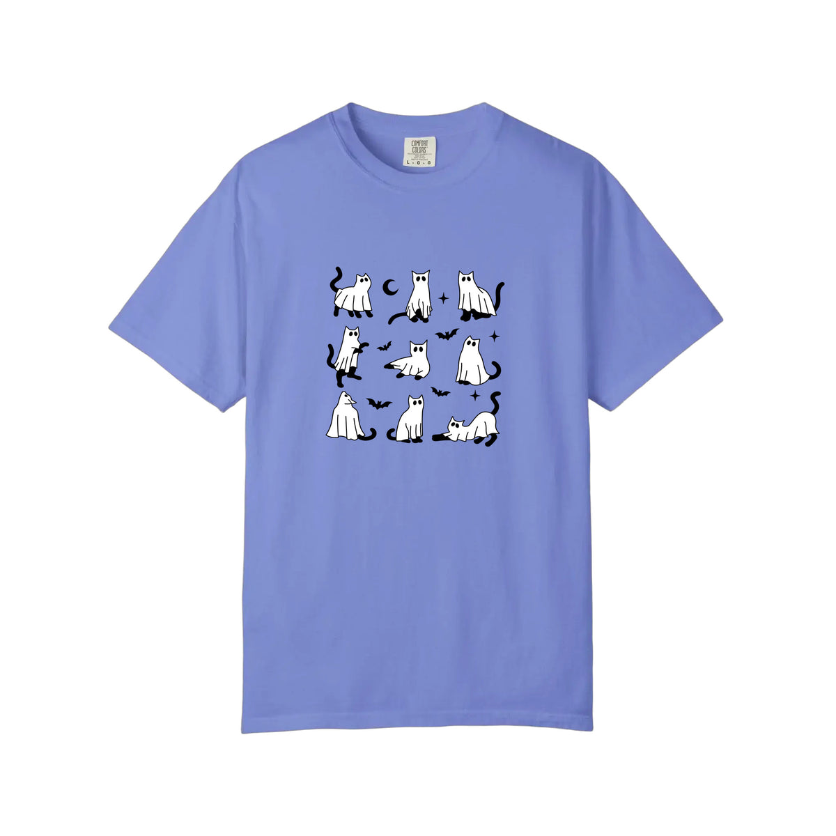 Comfort Colors® Ghost Cats Under Sheets Tee