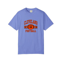 Comfort Colors® Cleveland Football 1946 Tee — Flo Blue