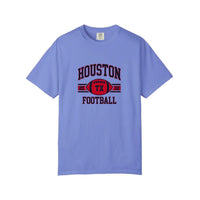 Comfort Colors® Houston Texas Football 2002 Tee — Flo Blue