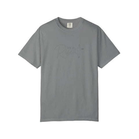 Comfort Colors® He Is Risen Brush Cross Tee