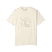 Comfort Colors® Jeans T-Shirts And Country Music Tee — Ivory