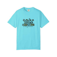 Comfort Colors® Growing A Tiny Human Tee — Lagoon Blue