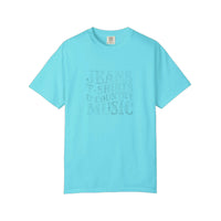 Comfort Colors® Jeans T-Shirts And Country Music Tee — Lagoon Blue
