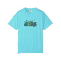 Comfort Colors® It's A Good Day To Read A Book Tee — Lagoon Blue